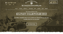 Desktop Screenshot of militarycollectorshq.com